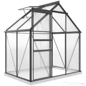 Outsunny Seră Walk-In din Policarbonat 192.5 x 131 cm | Aosom Romania 