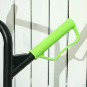 DURHAND Cărucior Portbagaj pentru Scări cu 6 Roți, Pliabil, Capacitate 120kg, din Oțel, pentru Mutări, Grădinărit, Verde 