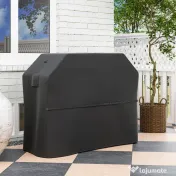 Outsunny Husă BBQ Oxford 600D, Impermeabilă Antivânt Negru | Aosom Romania 