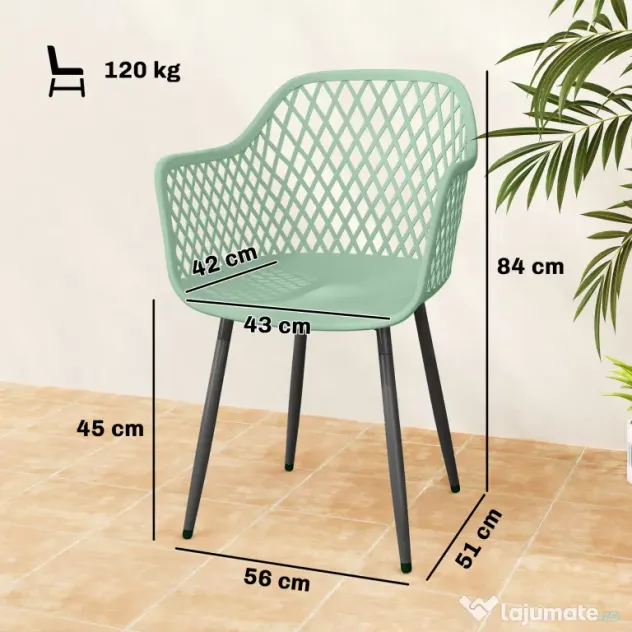 Outsunny scaune confortabile pentru exterior, mobilier de terasă, scaune confortabile pentru patio și terase | Aosom Romania