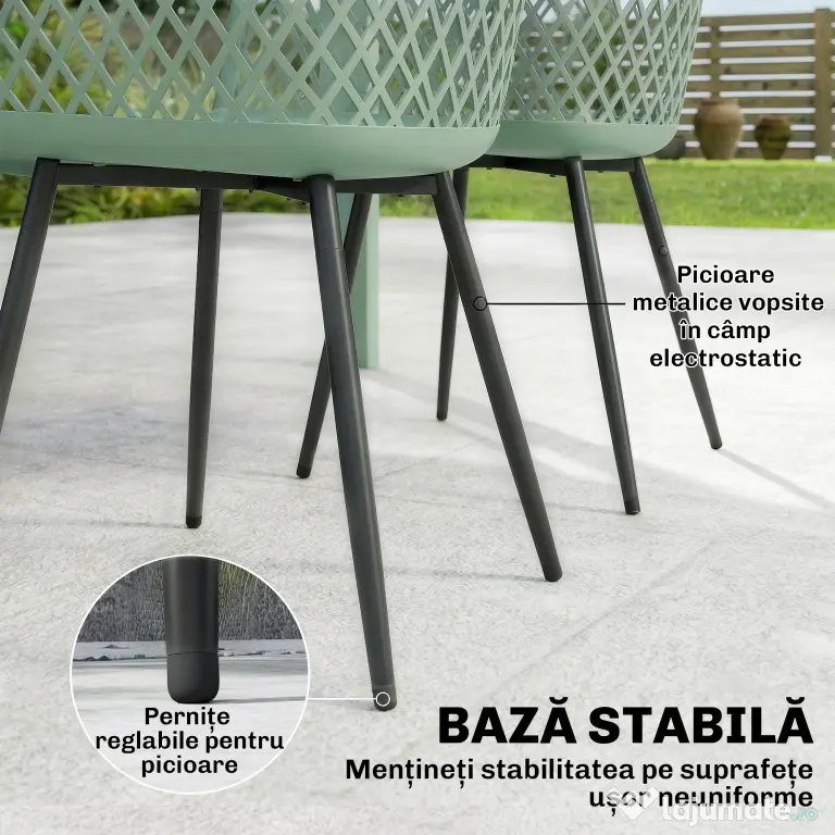 Outsunny scaune confortabile pentru exterior, mobilier de terasă, scaune confortabile pentru patio și terase | Aosom Romania