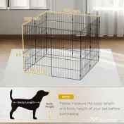 PawHut Țarc pentru pui de câine și spațiu de joacă pentru animale de companie | Aosom Romania 