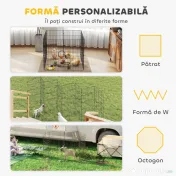 PawHut Țarc pentru pui de câine și spațiu de joacă pentru animale de companie | Aosom Romania 