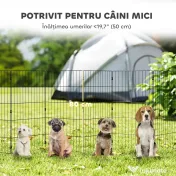PawHut Țarc pentru pui de câine și spațiu de joacă pentru animale de companie | Aosom Romania 