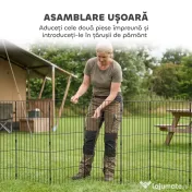 PawHut Țarc pentru pui de câine și spațiu de joacă pentru animale de companie | Aosom Romania 
