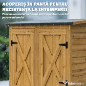 Outsunny căsuță dulap cămară dulapior magazie box | Aosom Romania