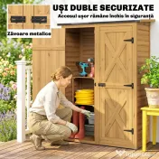 Outsunny căsuță dulap cămară dulapior magazie box | Aosom Romania