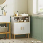 HOMCOM dulap multifuncțional joasă înălțime | Aosom Romania 