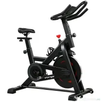 Bicicletă SPORTNOW pentru Acasă, Stativă cu Aplicație, Rezistență Magnetică 0-100% | Aosom Romania