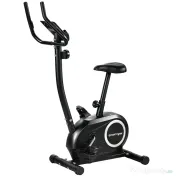 SPORTNOW Bicicletă Fitness cu 8 Niveluri de Rezistență Magnetică, Bicicletă cu Bluetooth, Șa Reglabilă, Ecran LCD, Senzor Puls, Suport Telefon, Bicicletă de Antrenament pentru Acasă | Aosom Romania 