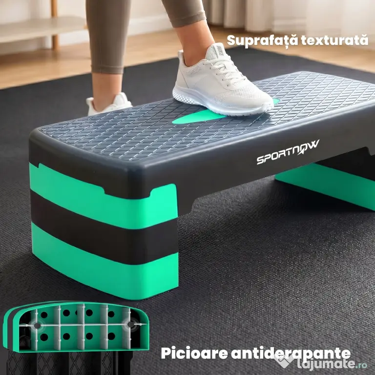 SPORTNOW platformă step aerobic | Aosom Romania