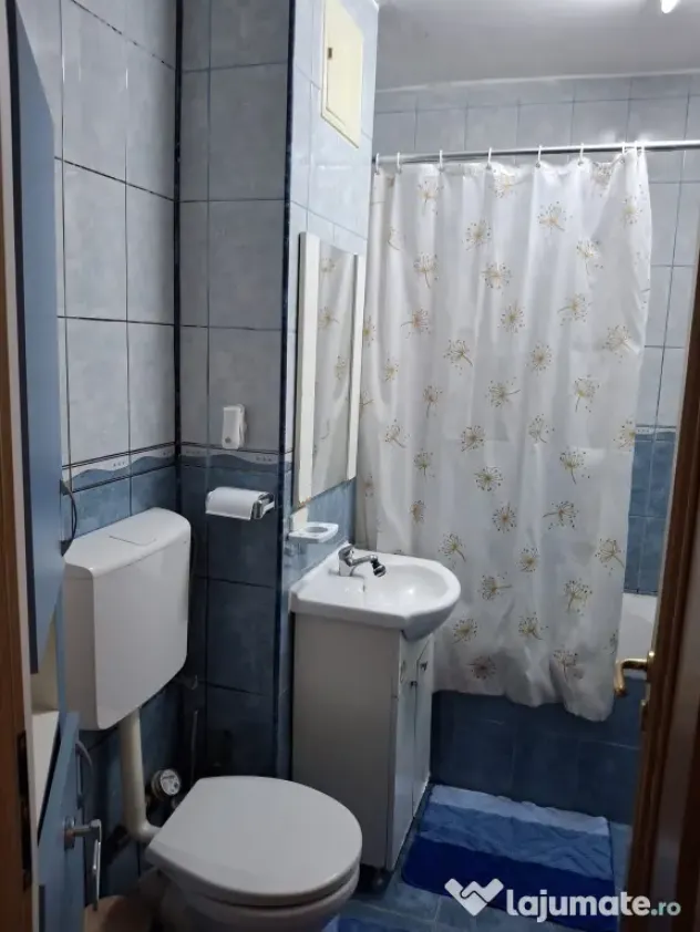 Închiriez apartament 2 camere Valea Aurie Sibiu, mobilat, lift, centrală proprie