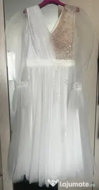 Rochie mireasă albă