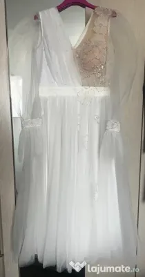 Rochie mireasă albă