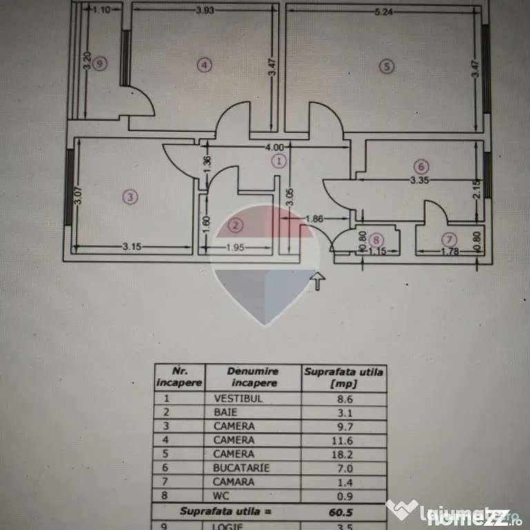 Apartament în zona Brancoveanu, 3 camere , Parter/4, zon...