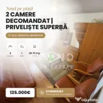 2 camere DECOMANDAT | Priveliște superbă | Investiție ide