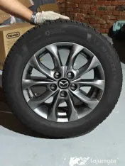Set jante 16 5x114.3 + anvelope iarnă Michelin 205/60 R16 