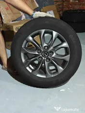 Set jante 16 5x114.3 + anvelope iarnă Michelin 205/60 R16 
