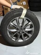 Set jante 16 5x114.3 + anvelope iarnă Michelin 205/60 R16 