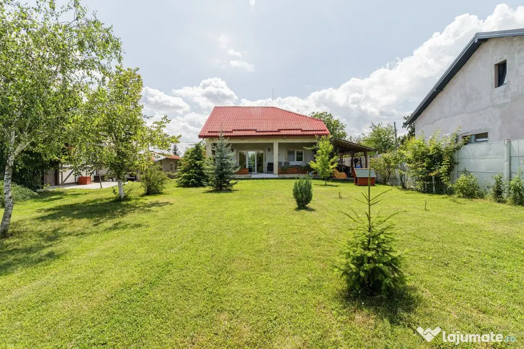 Casă de vânzare Tâncăbești cu grădină, aproape de lac
