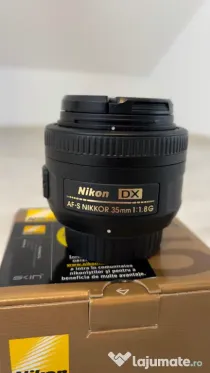 Obiectiv NIKON 35mm f/1.8G AF-S DX