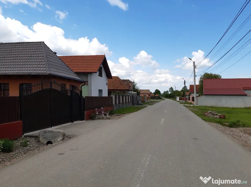 Teren intravilan construibil utilitati asfalt central Lunca Calnicului Brasov 2325mp