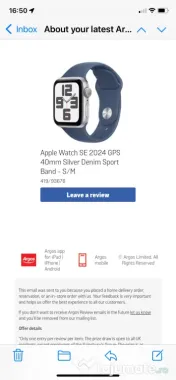 Apple smartwatch.