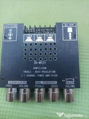Amplificator 2.1 plus sursă