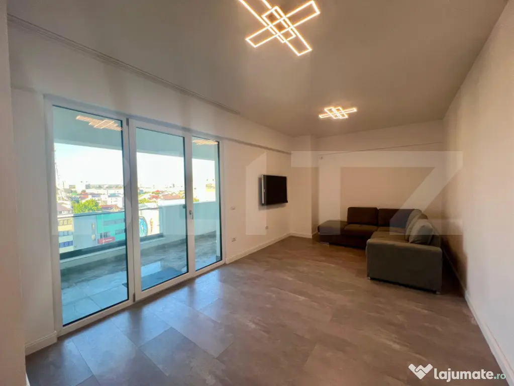 Apartament nou cu 2 camere, centrala si aer, zona Calea Seve