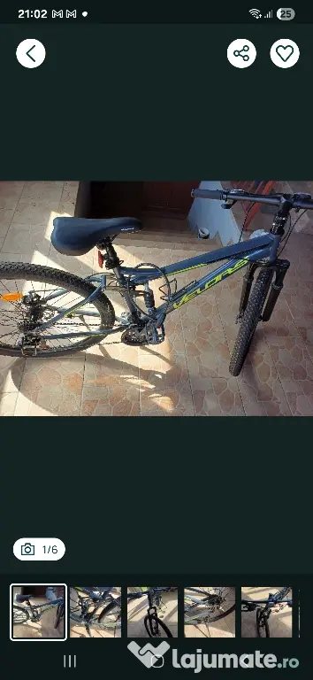 Bicicleta velors