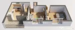 2 Camere | Etaj 1 | Balcon | Centrală Proprie | Mărăști