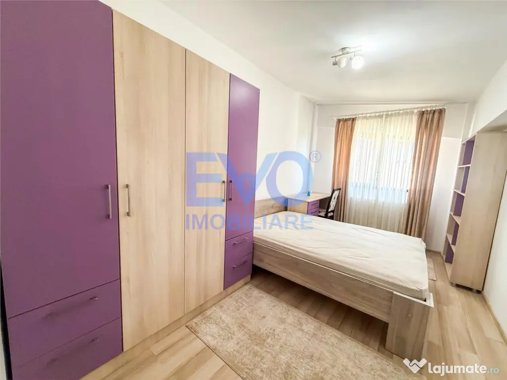 Apartament 2 camere, decomandat, aer conditionat, loc parcar