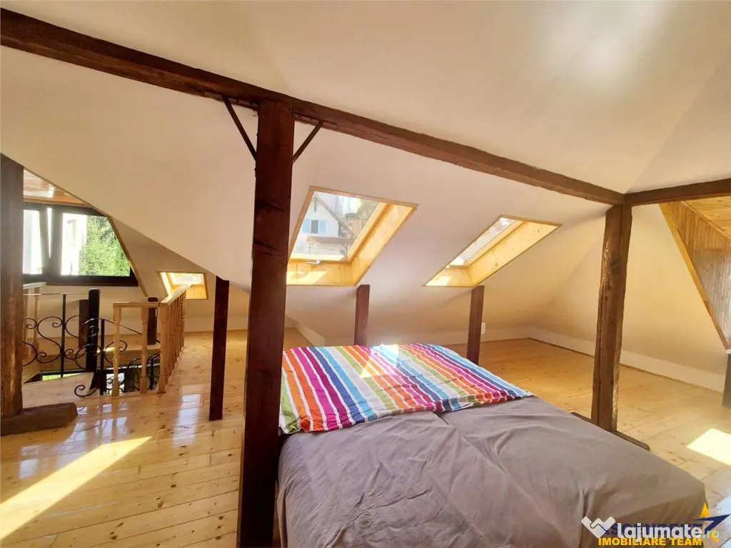 O casa altfel: stil vintage, curte proprie si 2 locuri de pa - Brasov (Brasov)