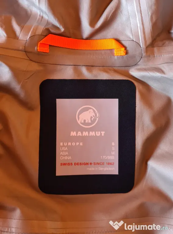 Jachetă Mammut Alto Guide cu membrană GORE-TEX® impermeabilă noua