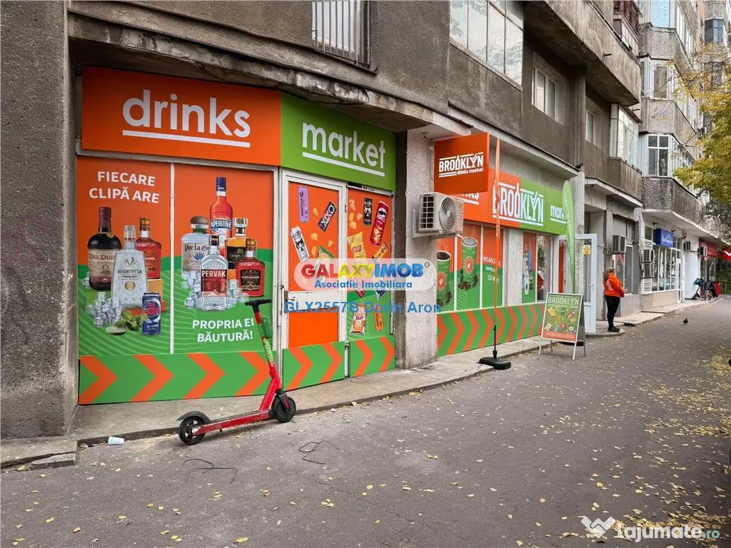 Spatiu comercial Crangasi - 60 mp utili, vitrina 11 ml