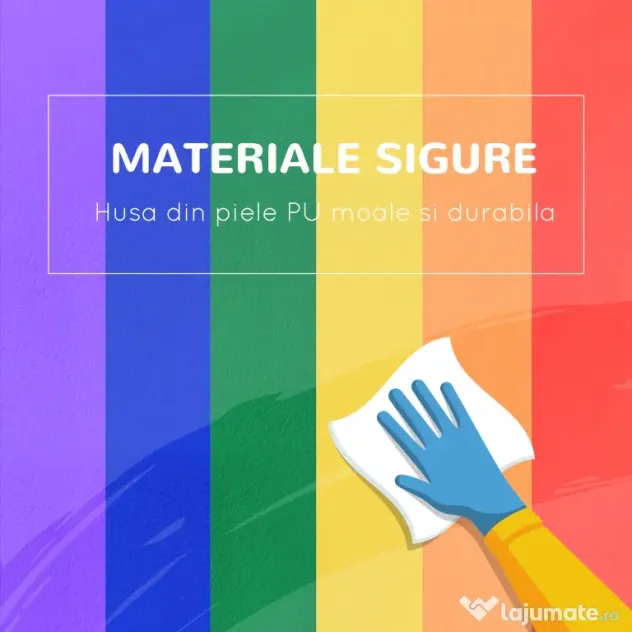 HOMCOM Set 12 Cuburi Moi pentru Copii 2+ Ani, Joc Educativ din Spumă, Blocuri de Construcție 20x20x20 cm, Multicolor