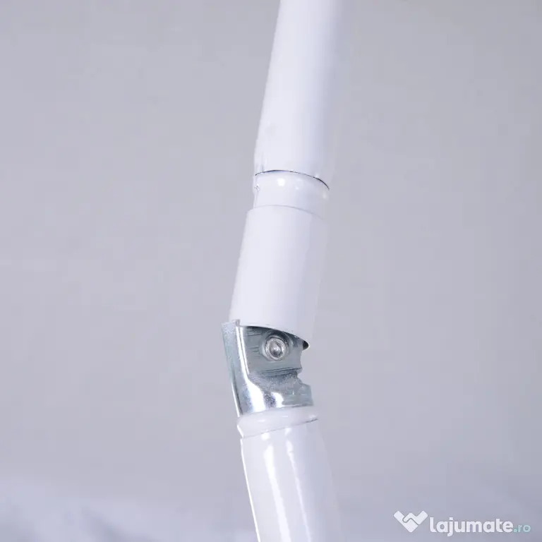 Outsunny Umbrelă de Plajă Înclinabilă cu Strat Reflectorizant, din Oțel și Poliester, Ø1.7x2.05 m, Albastră