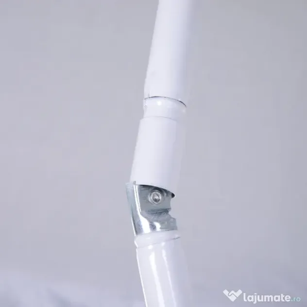 Outsunny Umbrelă de Plajă Înclinabilă cu Strat Reflectorizant, din Oțel și Poliester, Ø1.7x2.05 m, Albastră