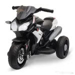 Homcom Motocicleta Electrica 6V – Pentru Copii 3–6 Ani, Neagra