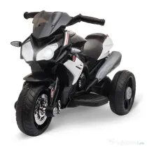 Homcom Motocicleta Electrica 6V – Pentru Copii 3–6 Ani, Neagra