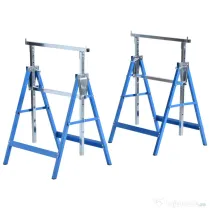 HOMCOM set suport de lucru din tuburi de otel, 68x58x80 cm