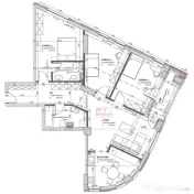 Apartament 4 CAM, SU 97.83 MP, BALCON zona MARASTI