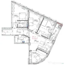 Apartament 4 CAM, SU 97.83 MP, BALCON zona MARASTI