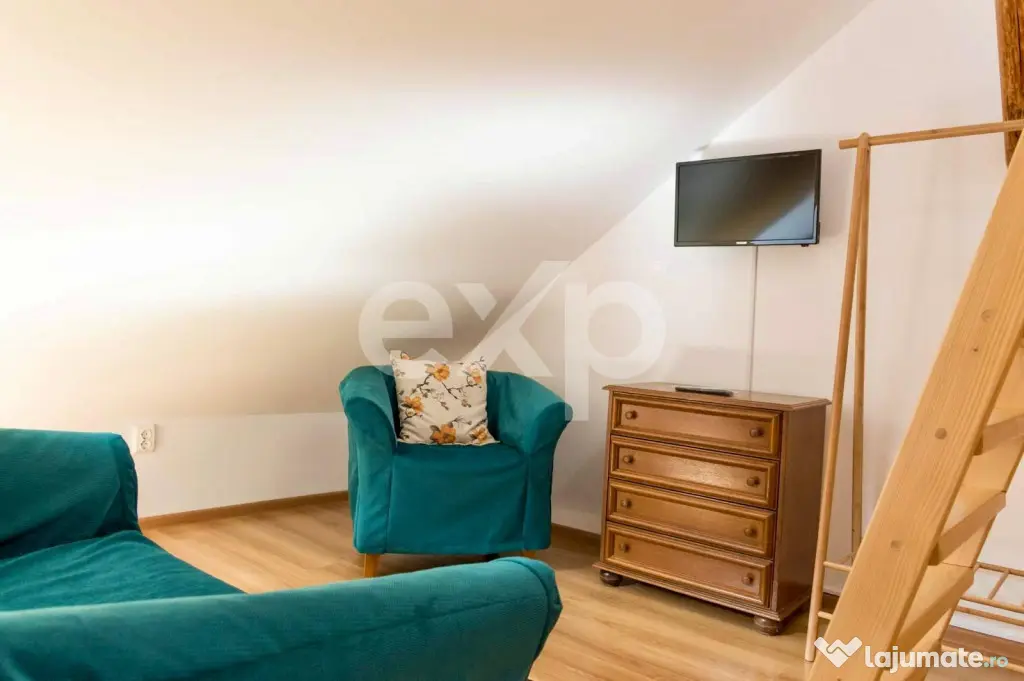 Garsoniera de inchiriat, zona centrala, 340 Euro .