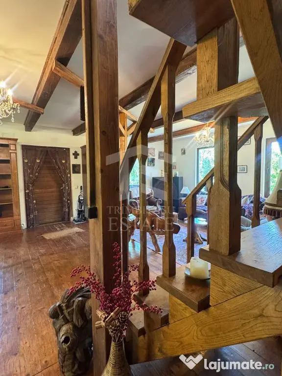 Casa autentixa maramureseana de vanzare in Snagov-Tancabesti