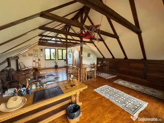 Casa autentixa maramureseana de vanzare in Snagov-Tancabesti