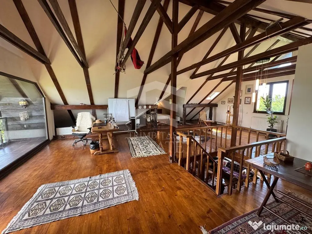 Casa autentixa maramureseana de vanzare in Snagov-Tancabesti