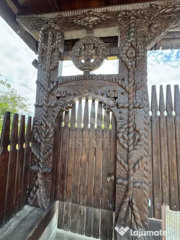 Casa autentixa maramureseana de vanzare in Snagov-Tancabesti