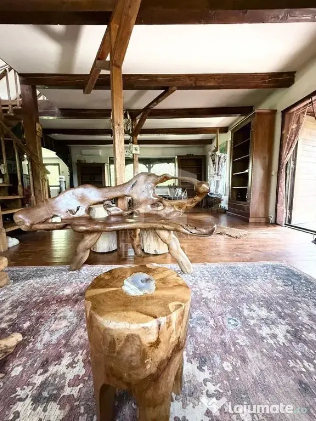 Casa autentixa maramureseana de vanzare in Snagov-Tancabesti