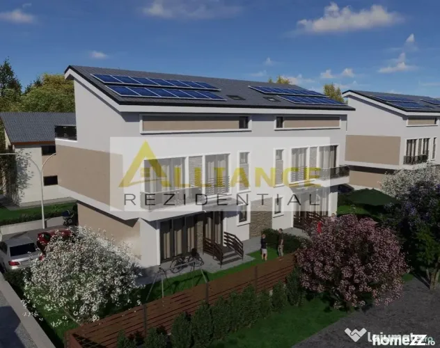 Popesti Leordeni-Duplex 5 camere - 4 bai-Terasa + Curte-2...